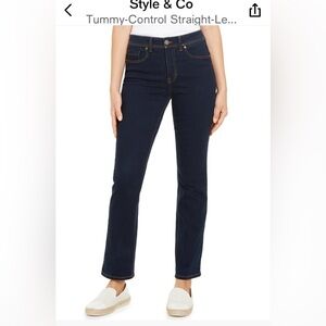 Women's Dark Blue Jeans